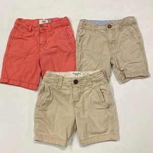 Boys Size 4 Short Lot Abercrombie, OldNavy,Carters